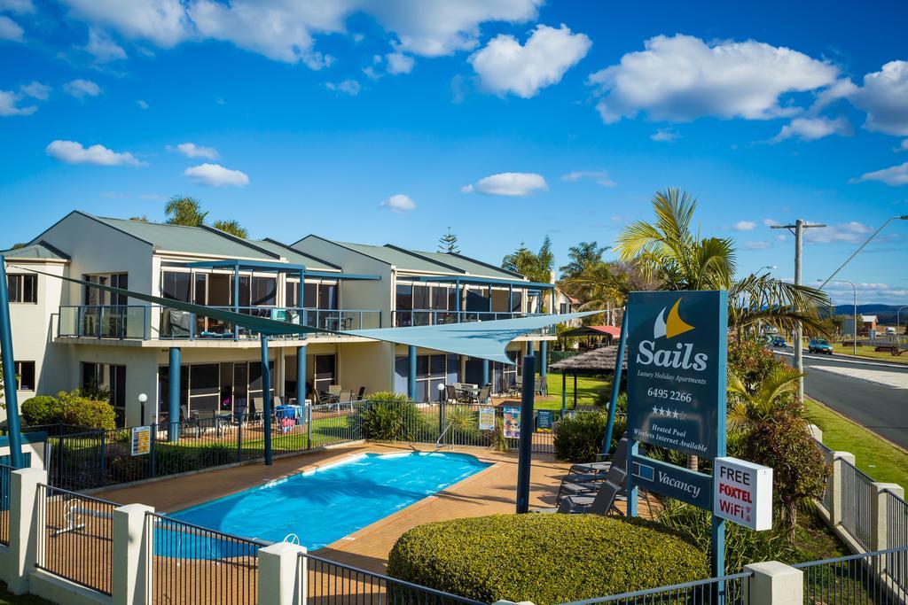 Sails Luxury Apartments Merimbula Eksteriør billede